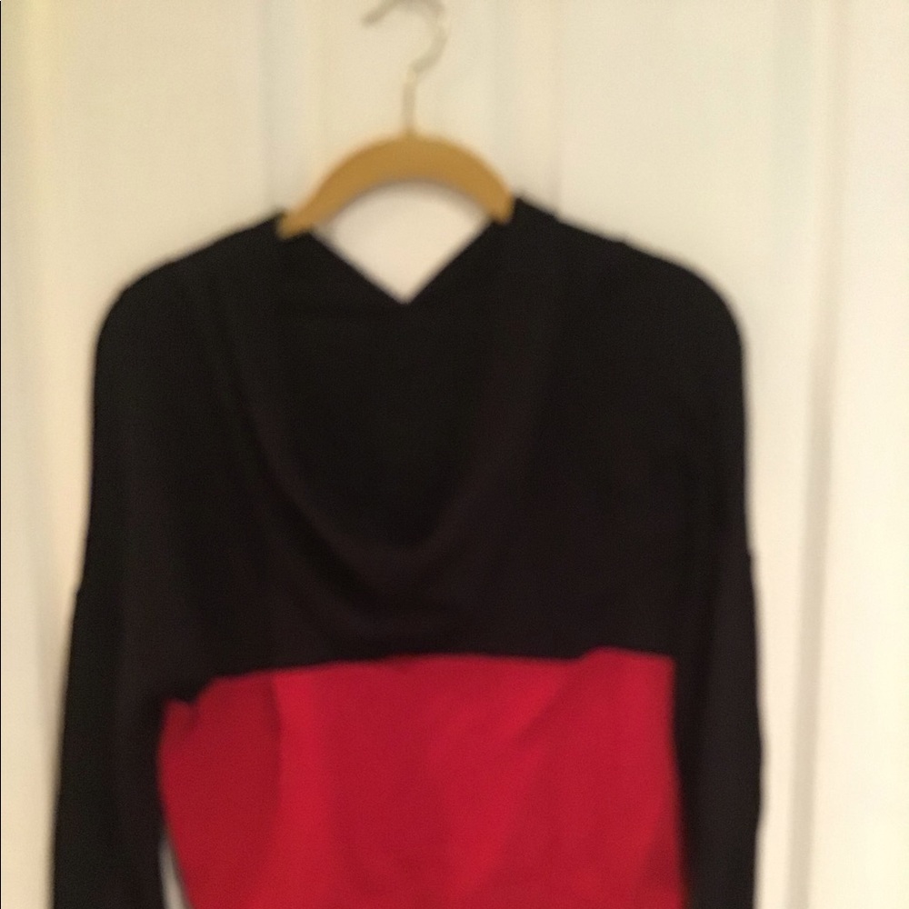 A'gaci hooded tee w/VIBES graphic long sleeves - Picture 2 of 2